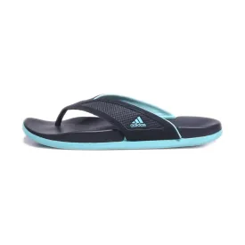 Adidas Flip Flops Pu Leather Black Colour For Men