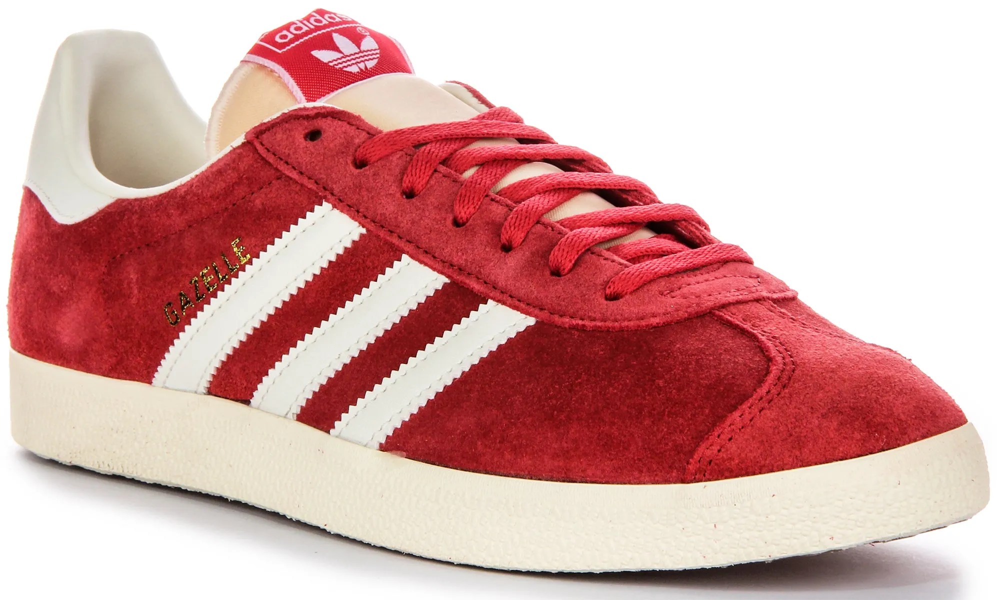 Adidas Gazelle In Red White For Men