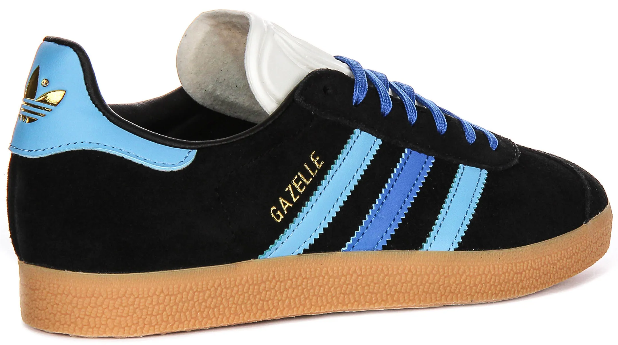 Adidas Gazelle W In Black Blue For Women