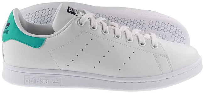 Adidas Originals Mens Trainers Stan Smith Cloud White Semi Mint Rush Shadow Navy