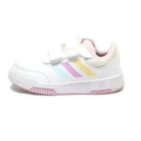 Adidas Tensaur Hook And Loop Sneakers Leather White Colour For Kids