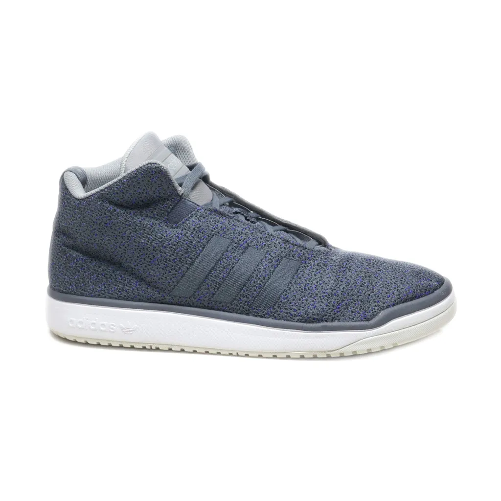 Adidas Training High-Top Sneakers Fabric Blue Colour For Men