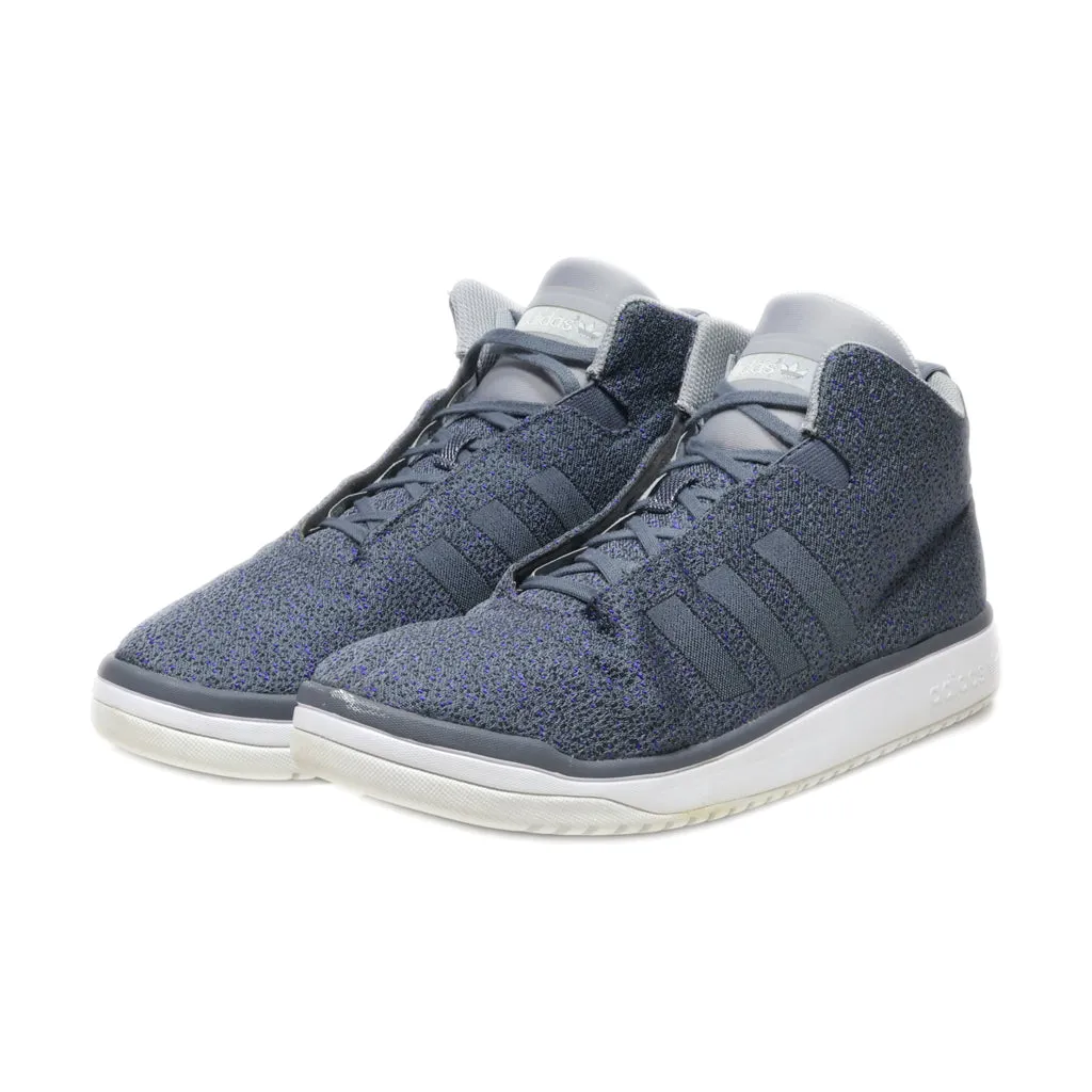 Adidas Training High-Top Sneakers Fabric Blue Colour For Men