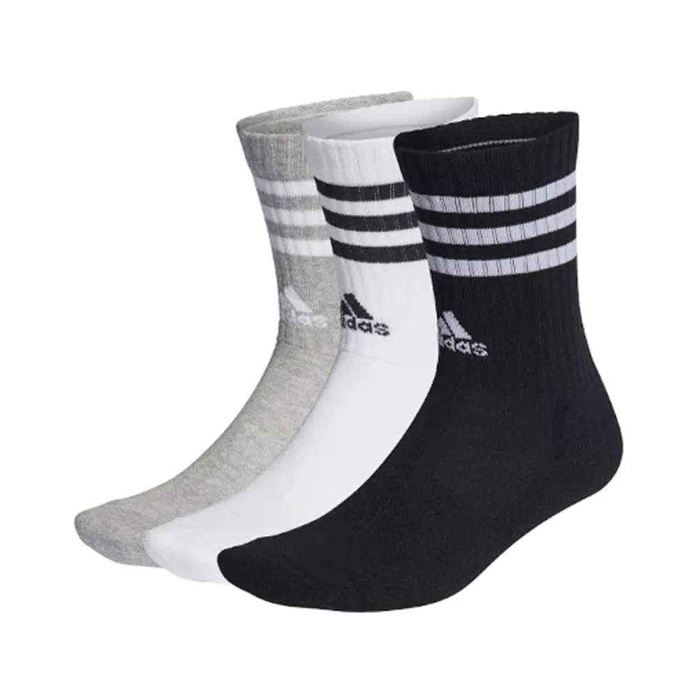 Adidas Unisex Adult Crew Socks (Pack of 3)