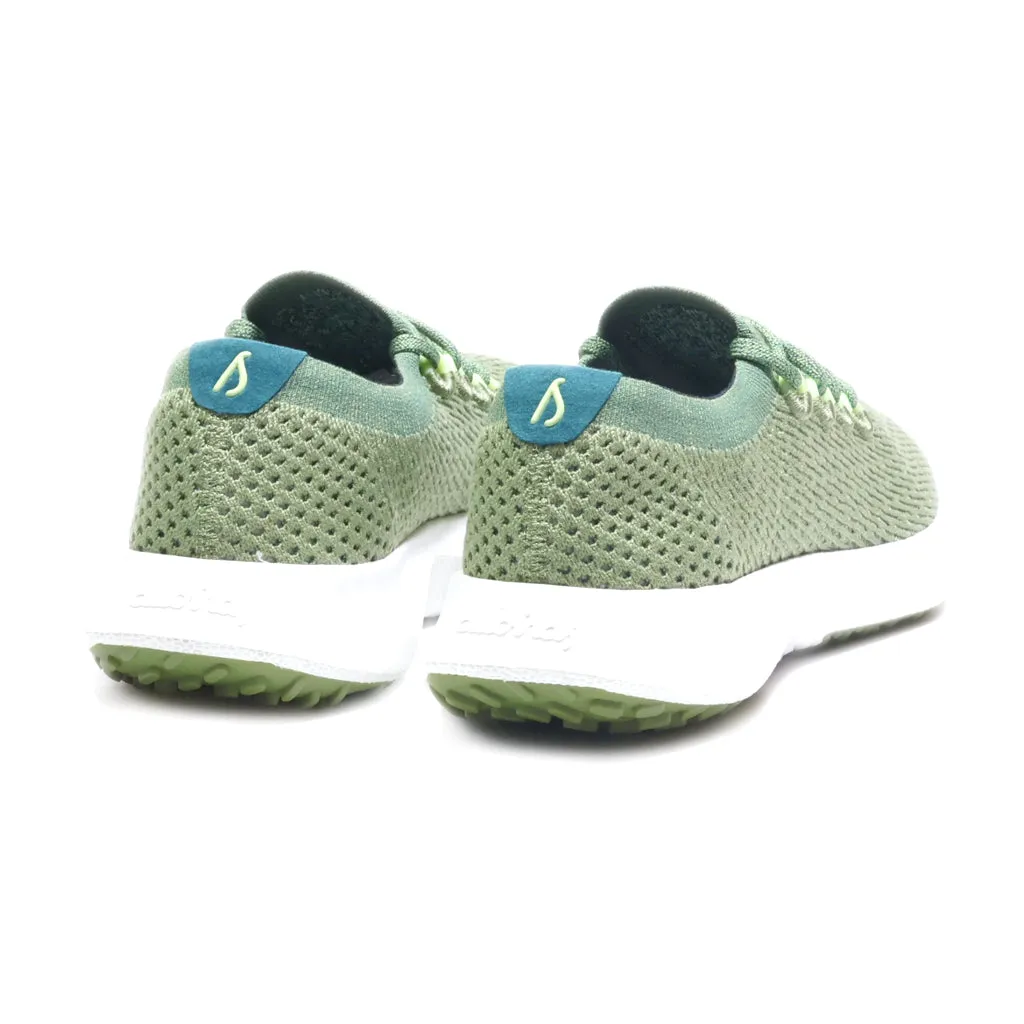 Allbirds Dasher 2 Low-Top Sneakers Fabric Green Colour For Women