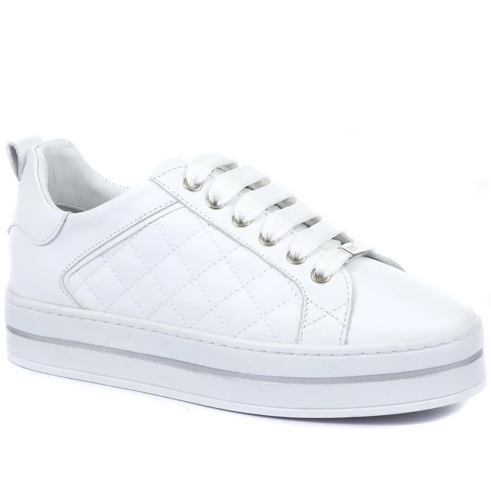 Arielle Leather Trainers - ARIELLE / 320 231