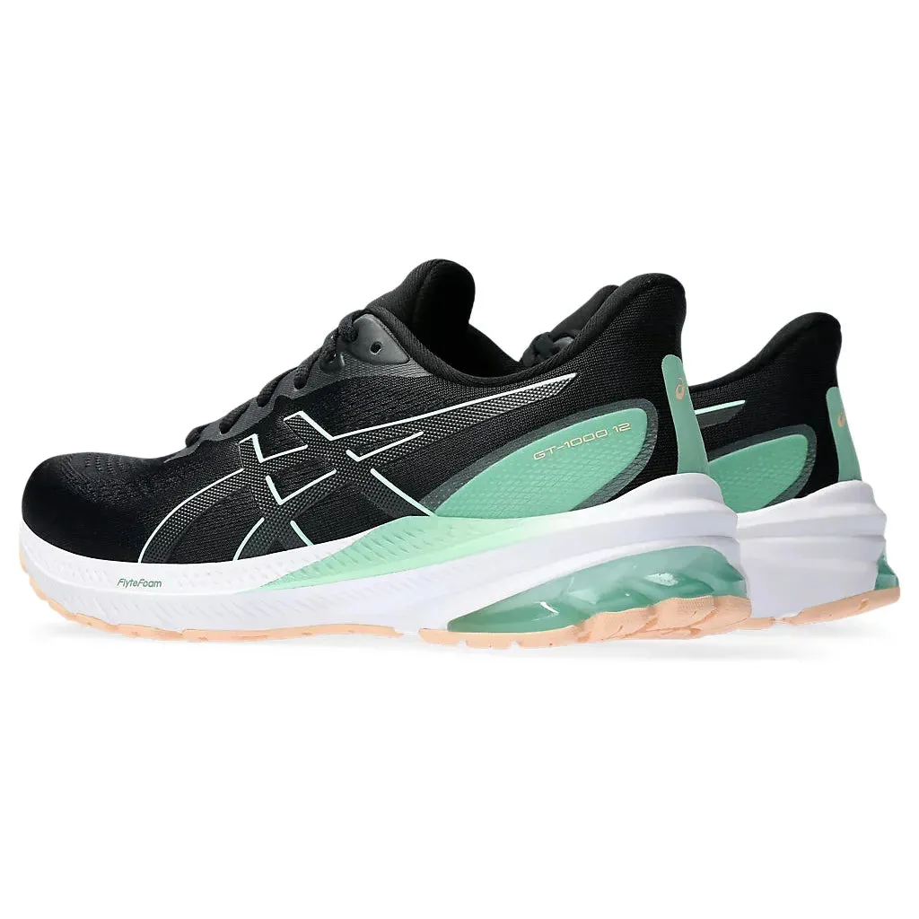 Asics GT-1000 12 Women's Black/Mint Tint