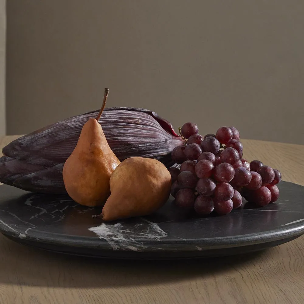 Black Marble Lazy Susan