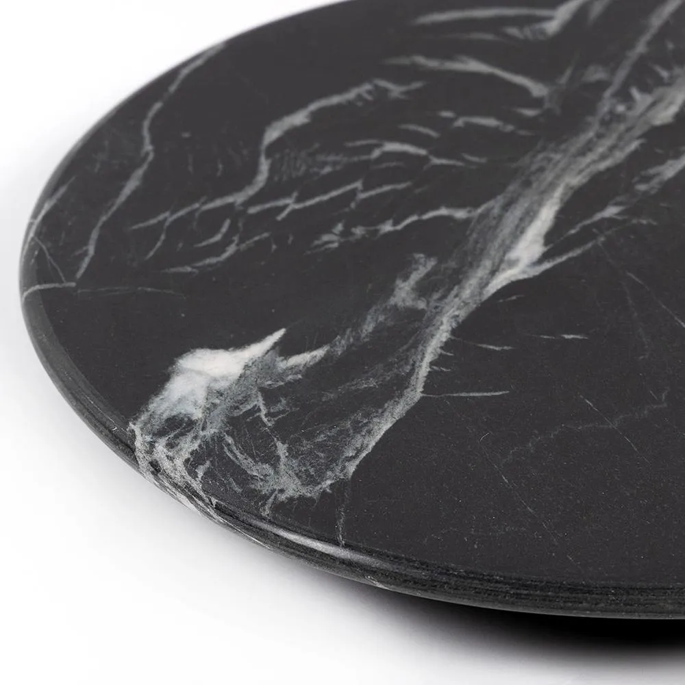 Black Marble Lazy Susan