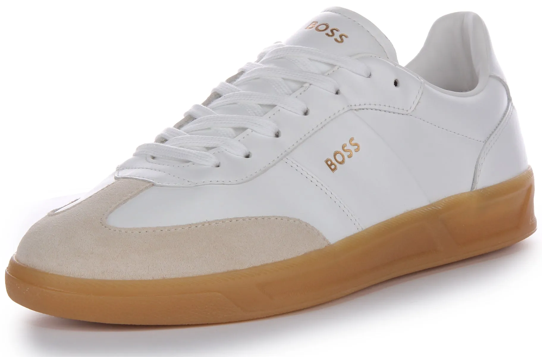 Boss Brandon Tennis In White Gum For Men