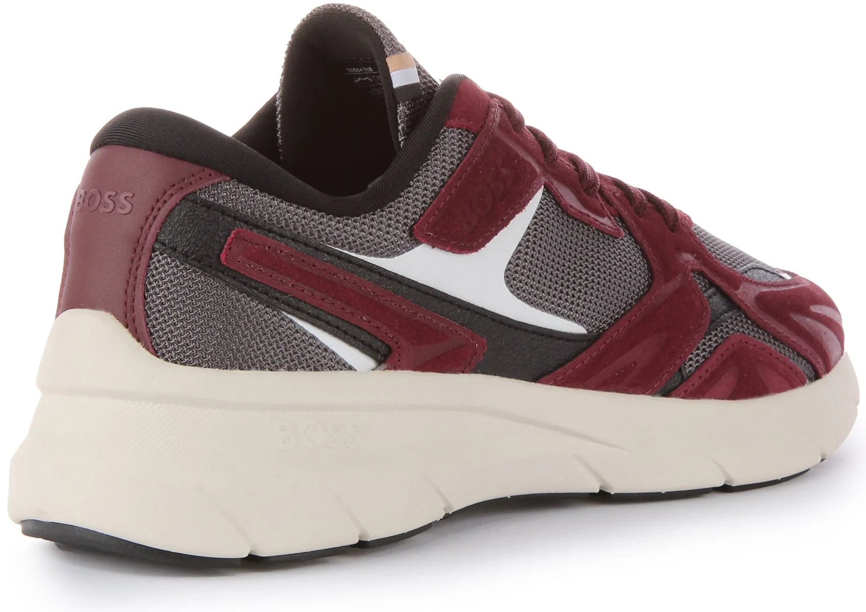 Boss Owen Runner In Maroon For Men