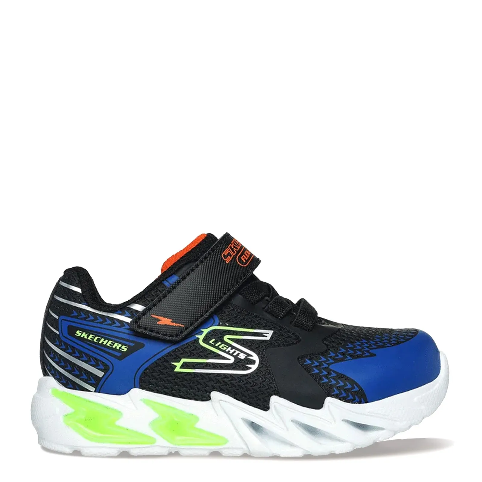 Boy's Skechers, S Lights: Flex-Glow Bolt Sneaker - Toddler