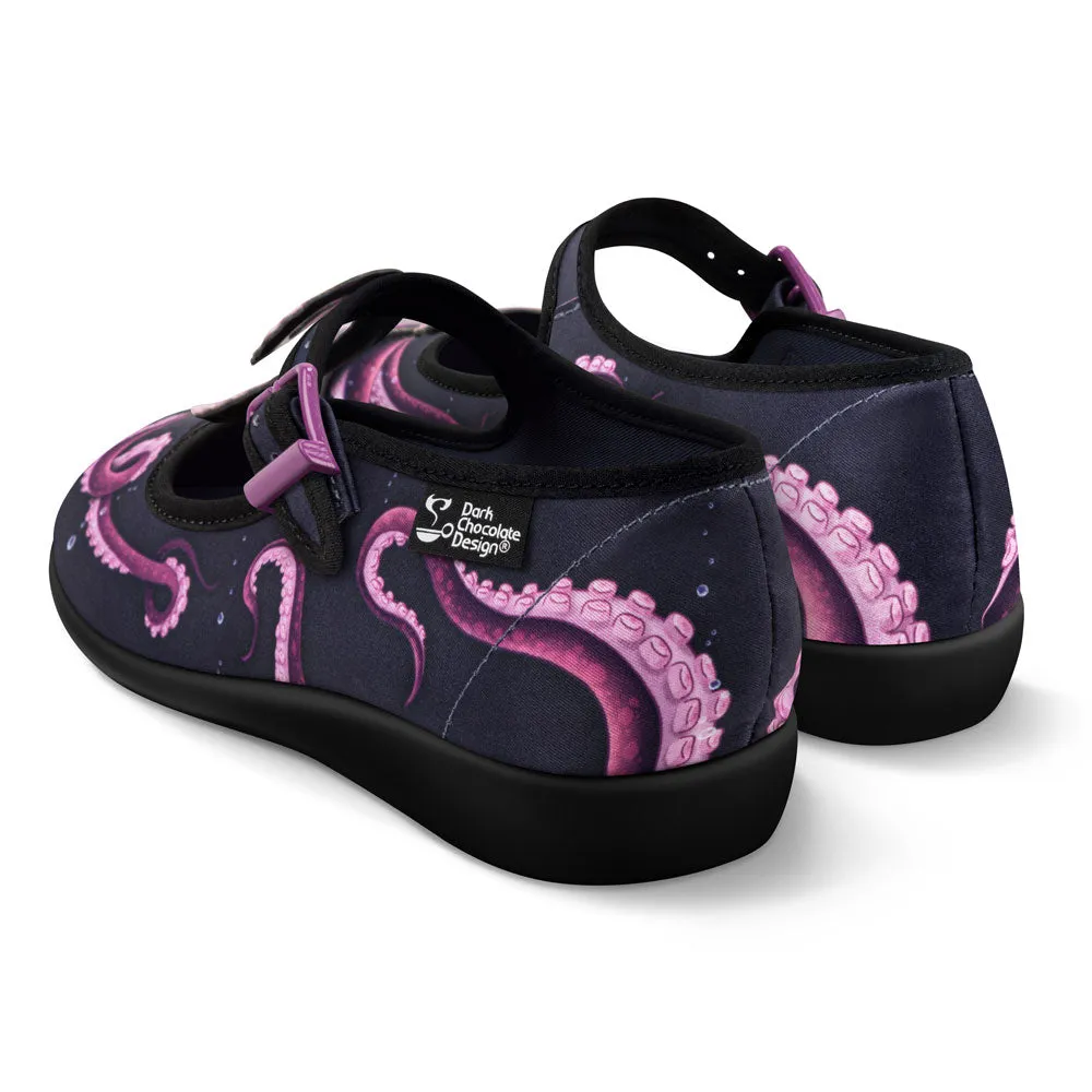 Chocolaticas® Sea Demon Women's Mary Jane Flat