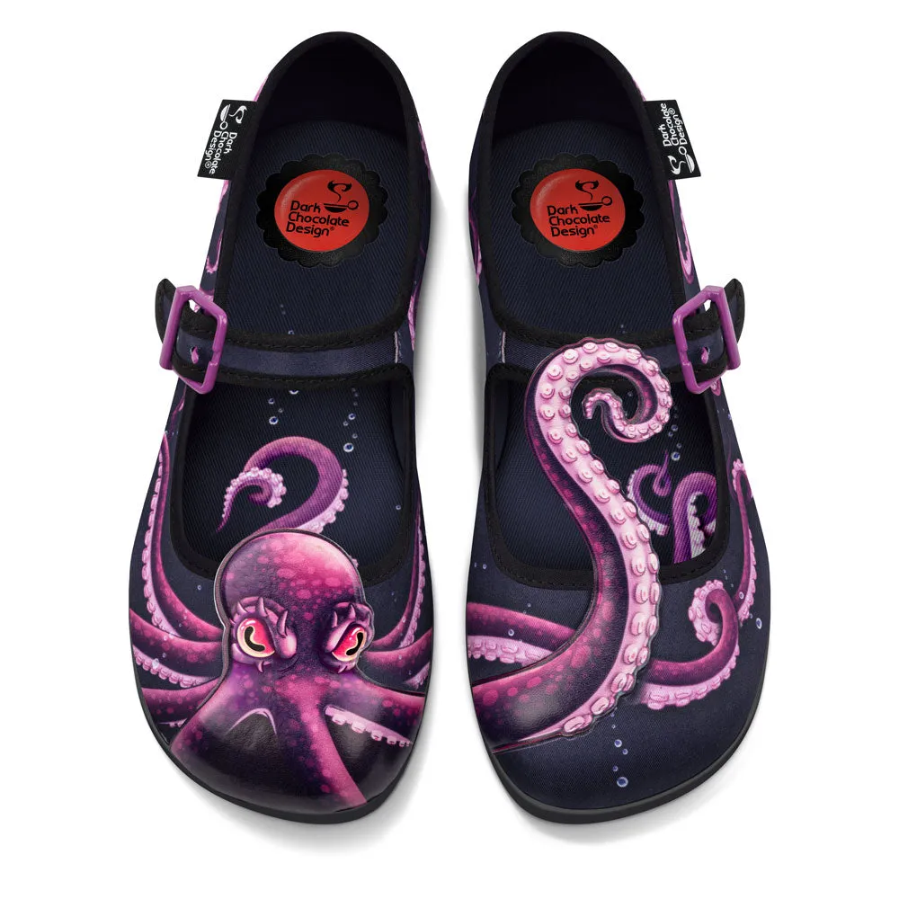 Chocolaticas® Sea Demon Women's Mary Jane Flat