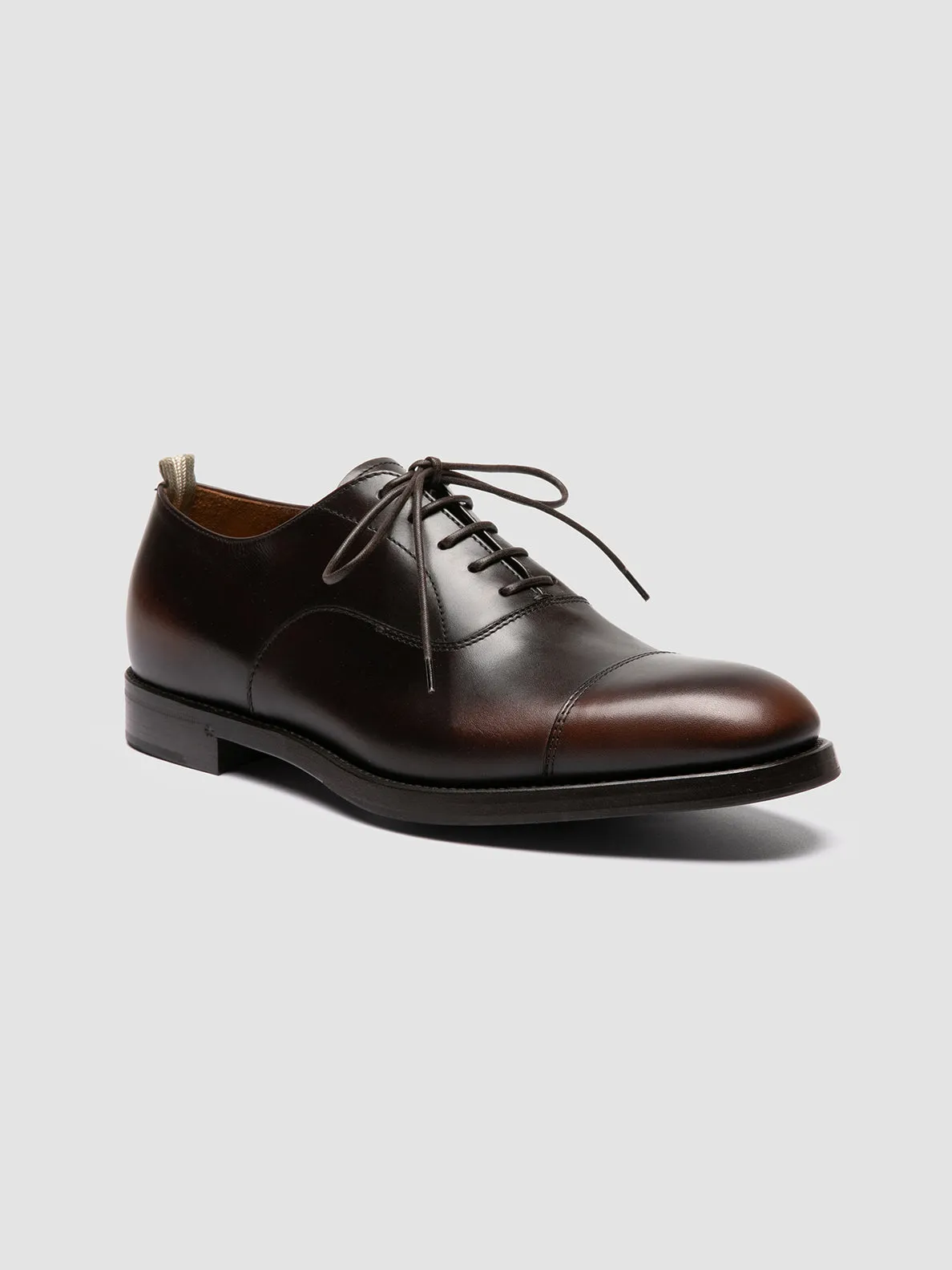 CONSULTANT 003 - Brown Leather Oxford Shoes