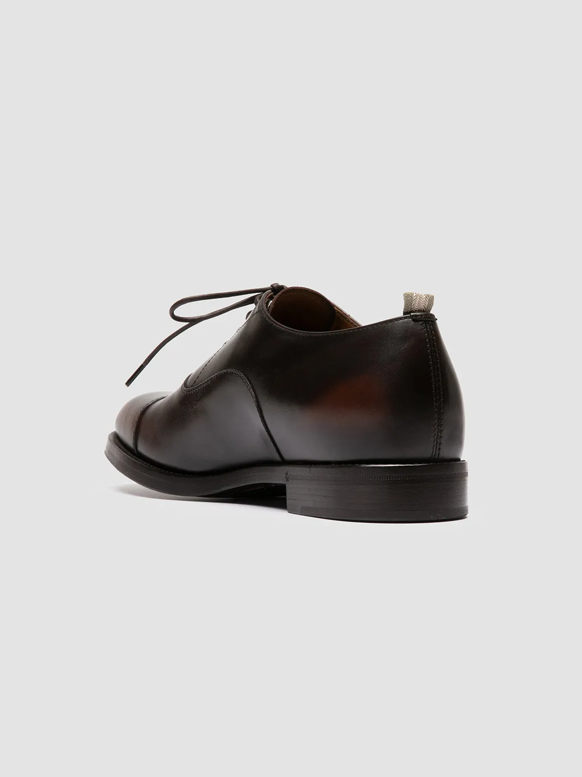 CONSULTANT 003 - Brown Leather Oxford Shoes