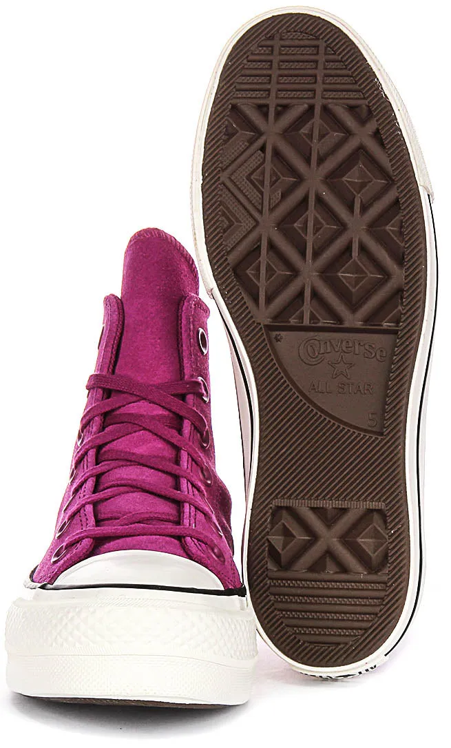 Converse Chuck Taylor All Star A11143C In Violet Suede