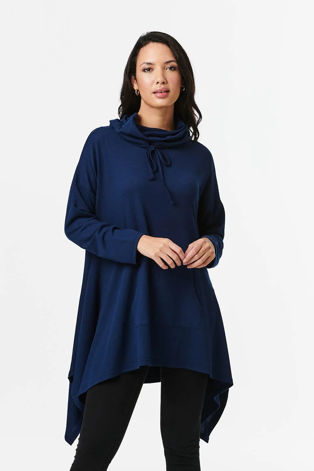 Cowl Neck Oversized Jumper