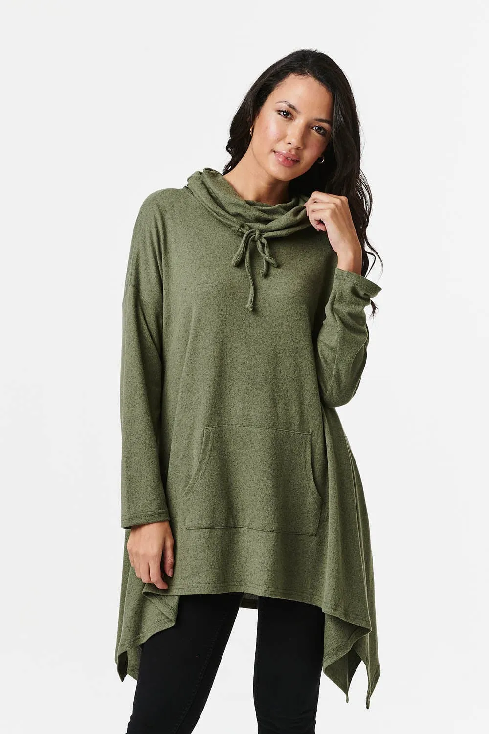 Cowl Neck Oversized Jumper