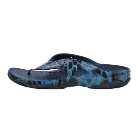 Crocs Kryptek Neptune Flipflops Casual Sandals Rubber Blue Colour For Men