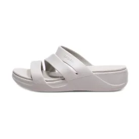 Crocs Monterey Wedge Sandals Rubber Grey Colour For Women