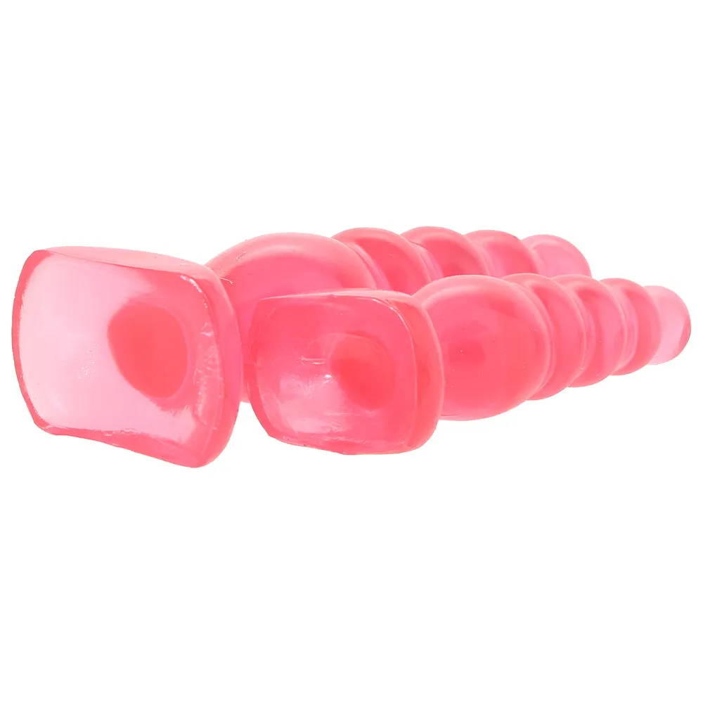 Crystal Jellies Anal Delight Trainer Kit in Pink