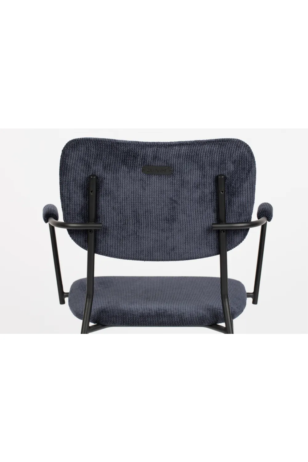 Dark Blue Upholstered Dining Chairs (2) | Zuiver Benson