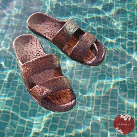 Dark Brown Classic Jandals® - Pali Hawaii Sandals