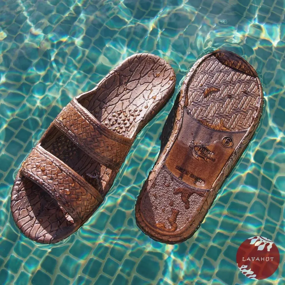 Dark Brown Classic Jandals® - Pali Hawaii Sandals