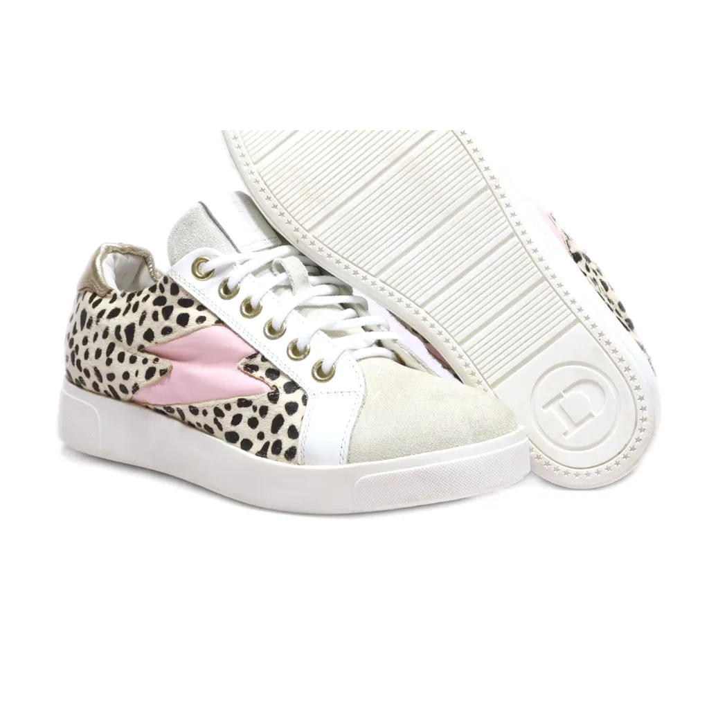 Dune London Low-Top Sneakers Hair Calf Multicolour Colour For Women