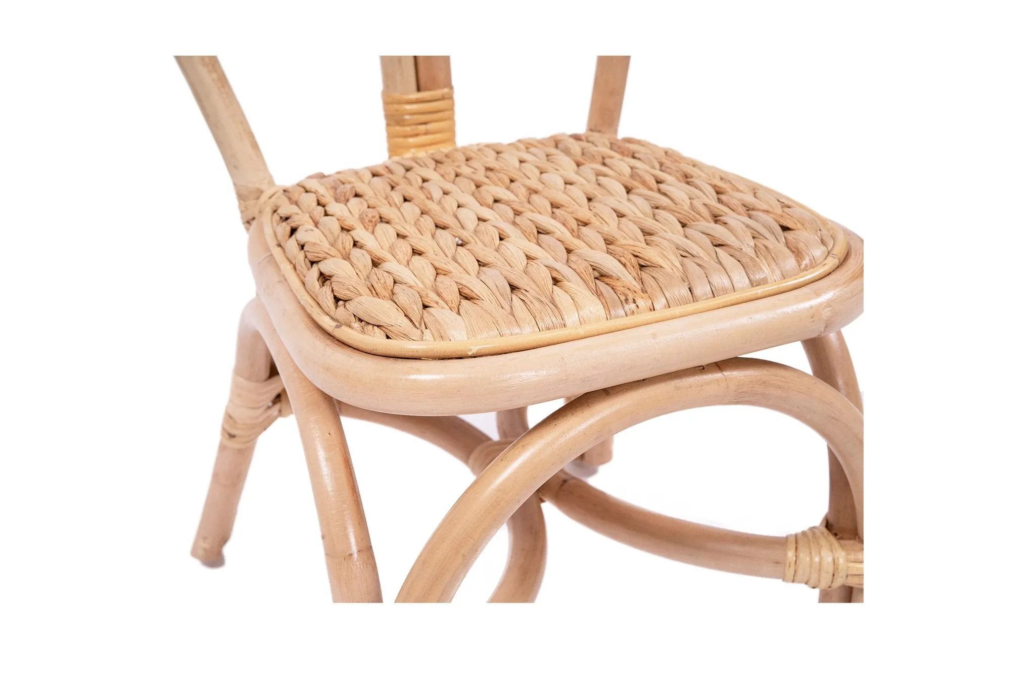 Evie Rattan Kids Chair - Natural