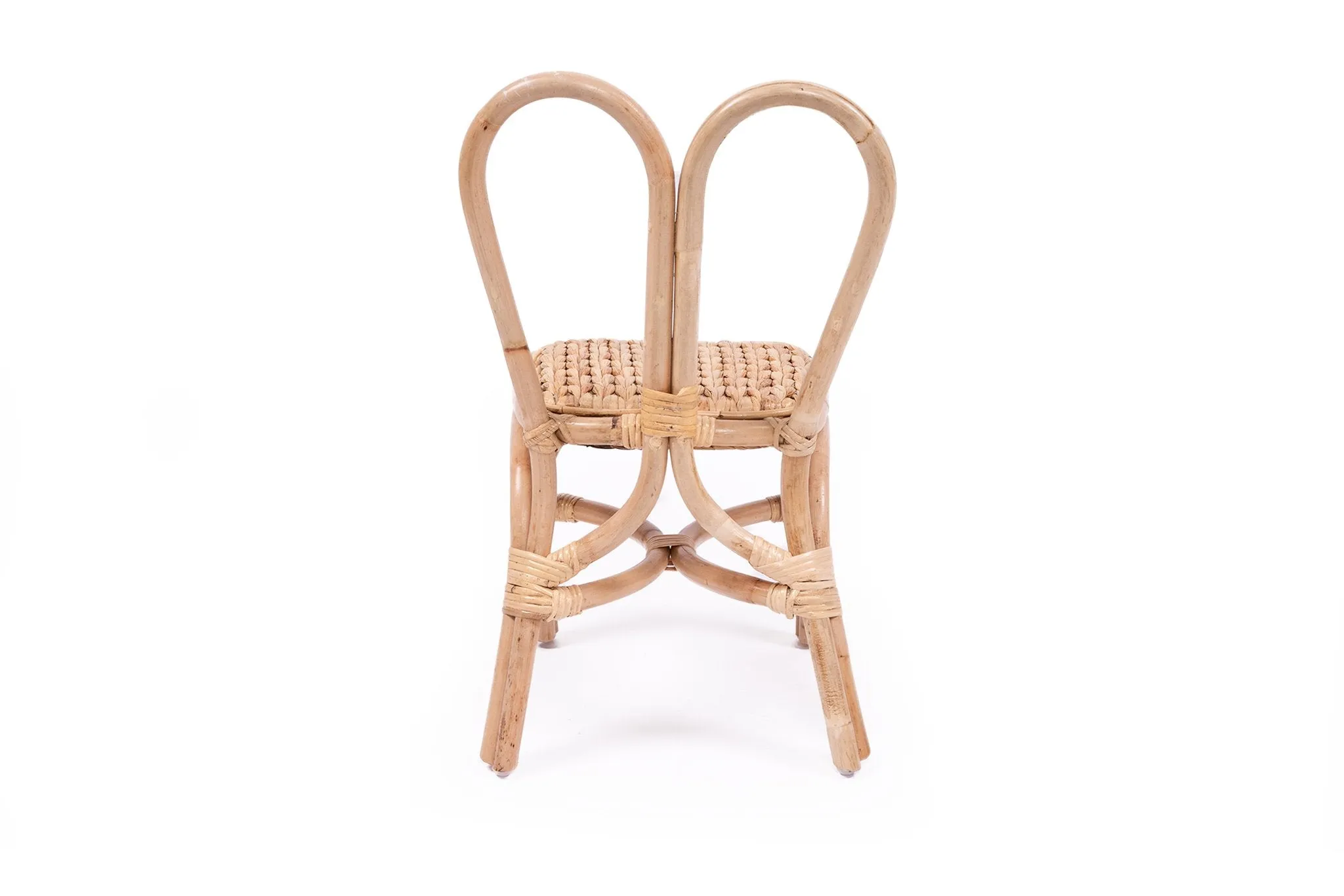 Evie Rattan Kids Chair - Natural