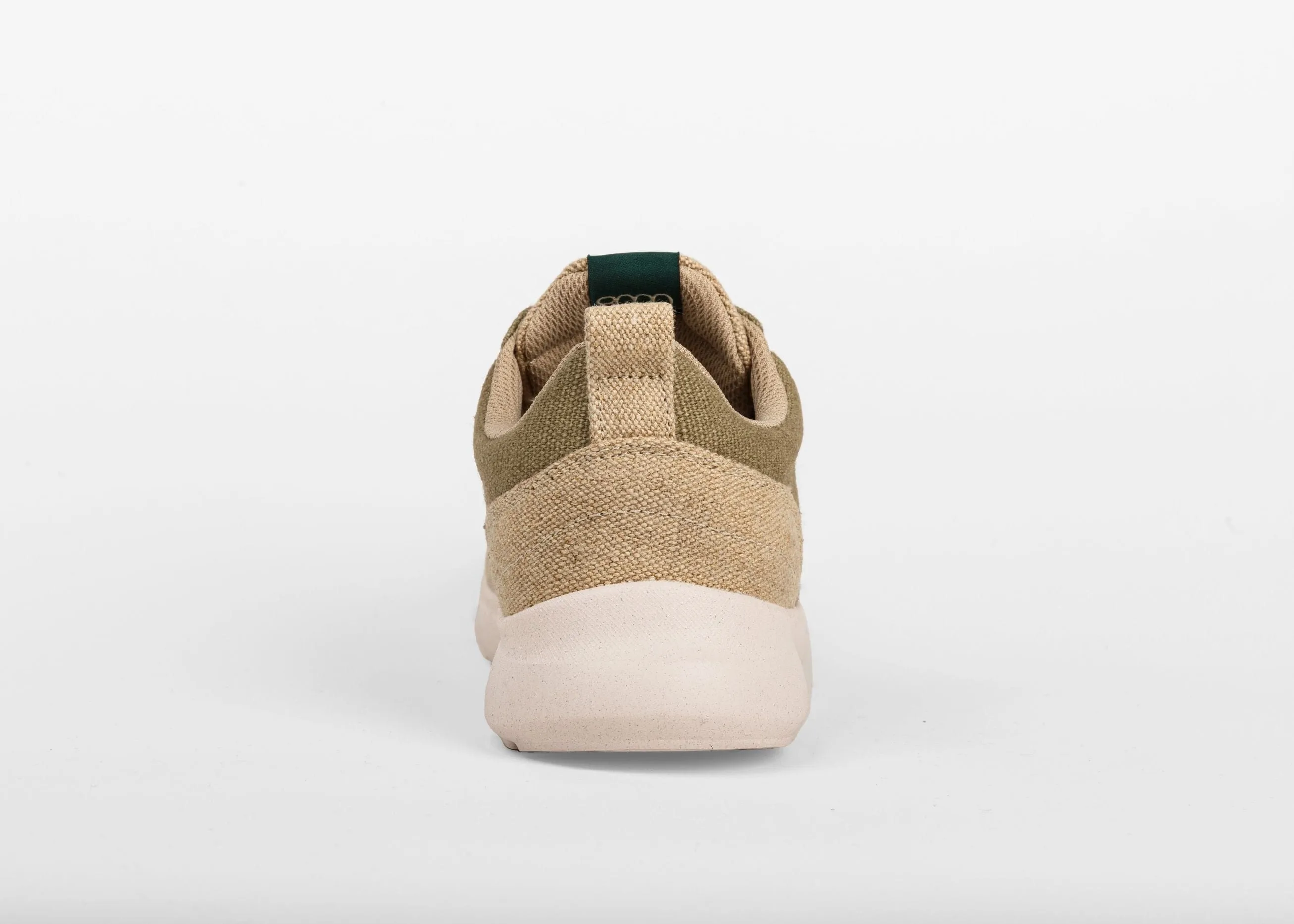 Explorer V2 Women's Vegan Hemp Sneakers | Beige & Green