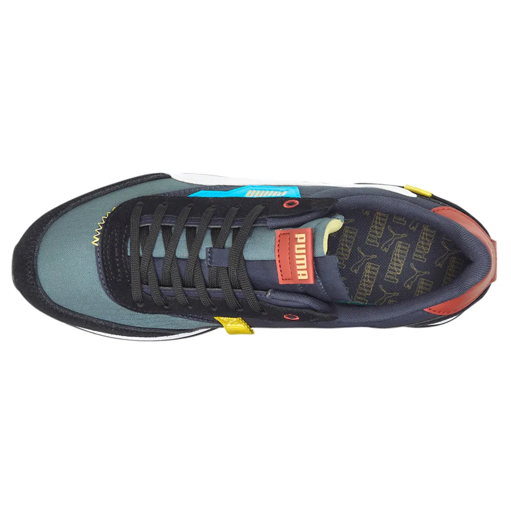 Future Rider Displaced Lace Up Sneakers