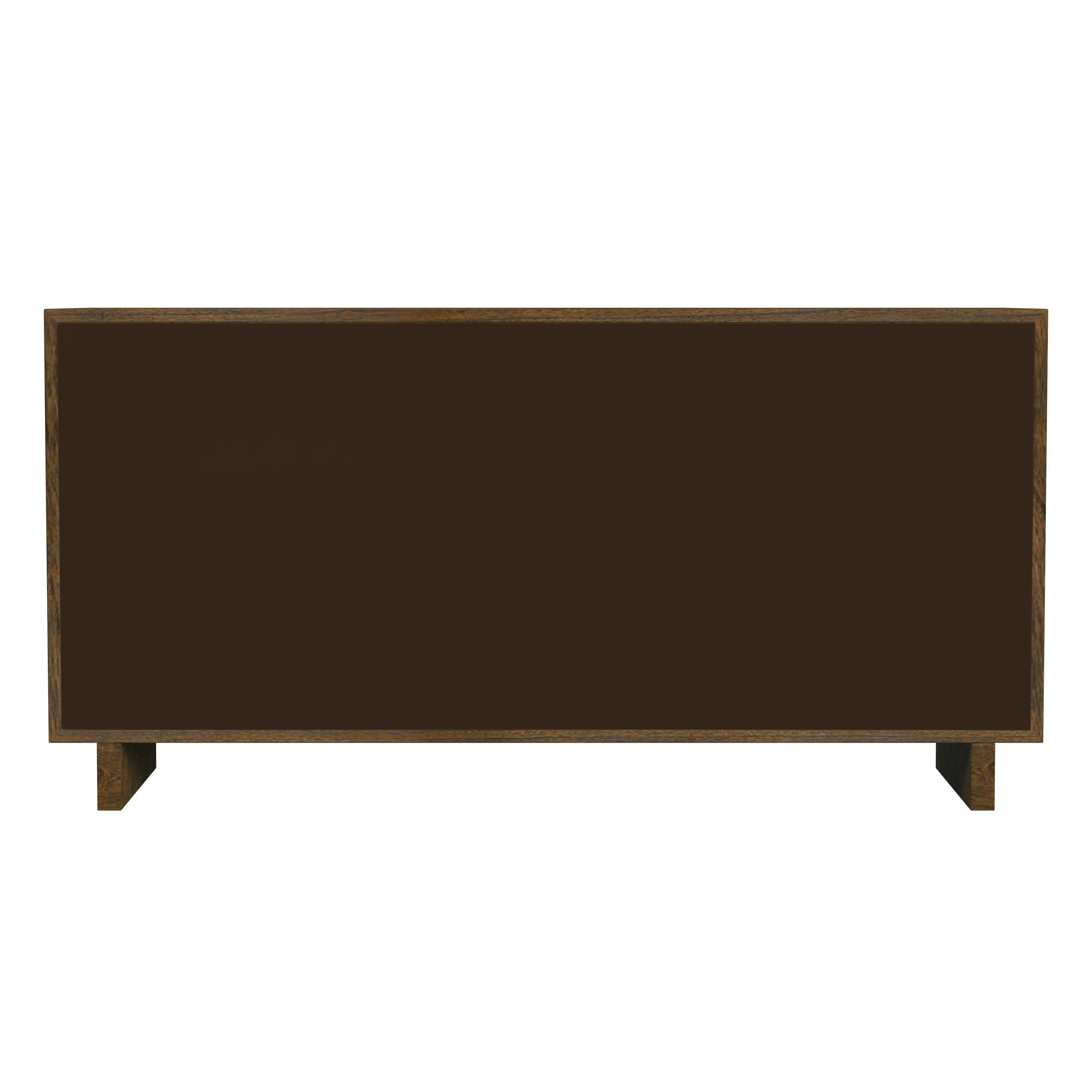 Halmstad Wood Panel 6 Drawer Dresser in Brown  5766188