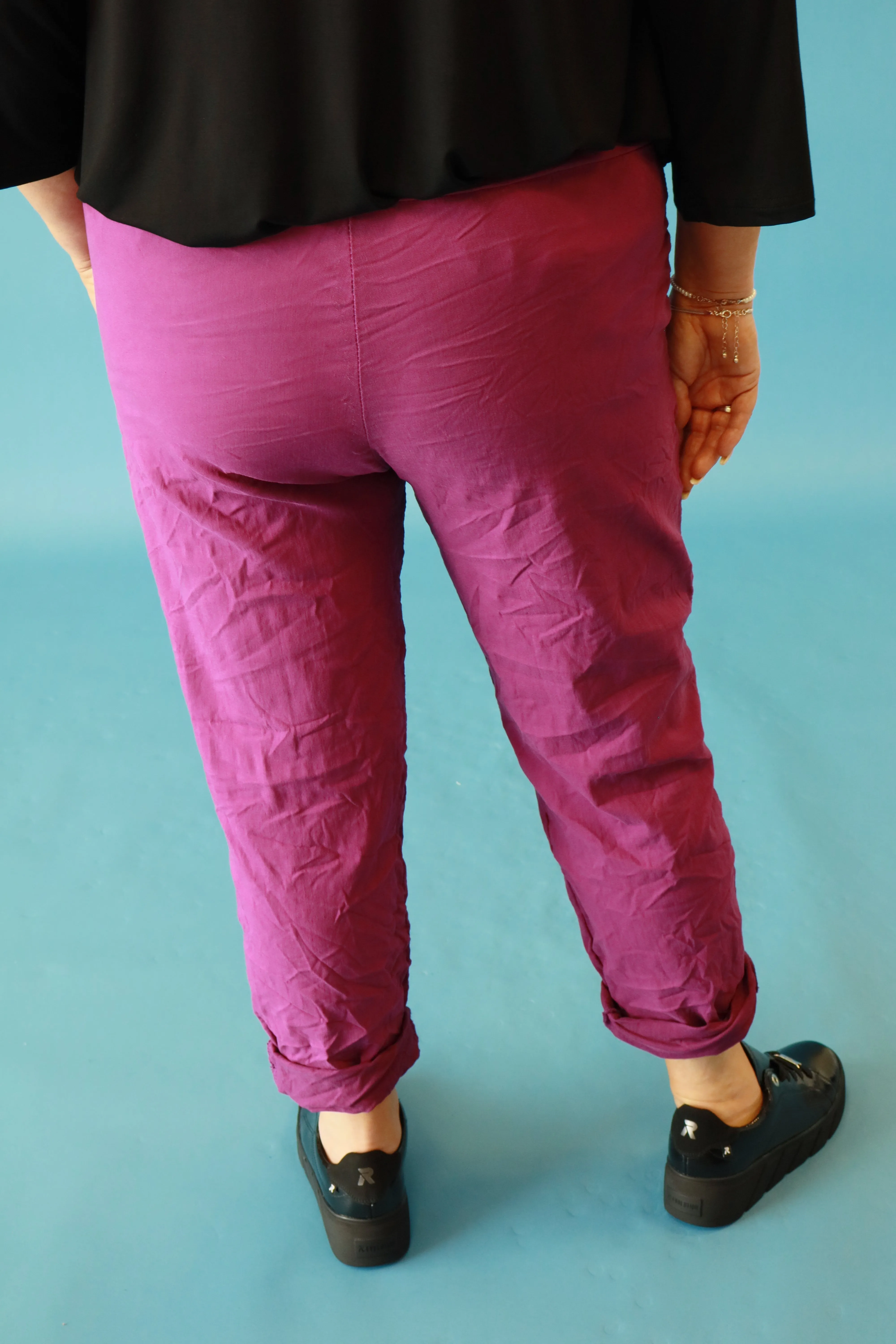 Heidi Jogger in Magenta