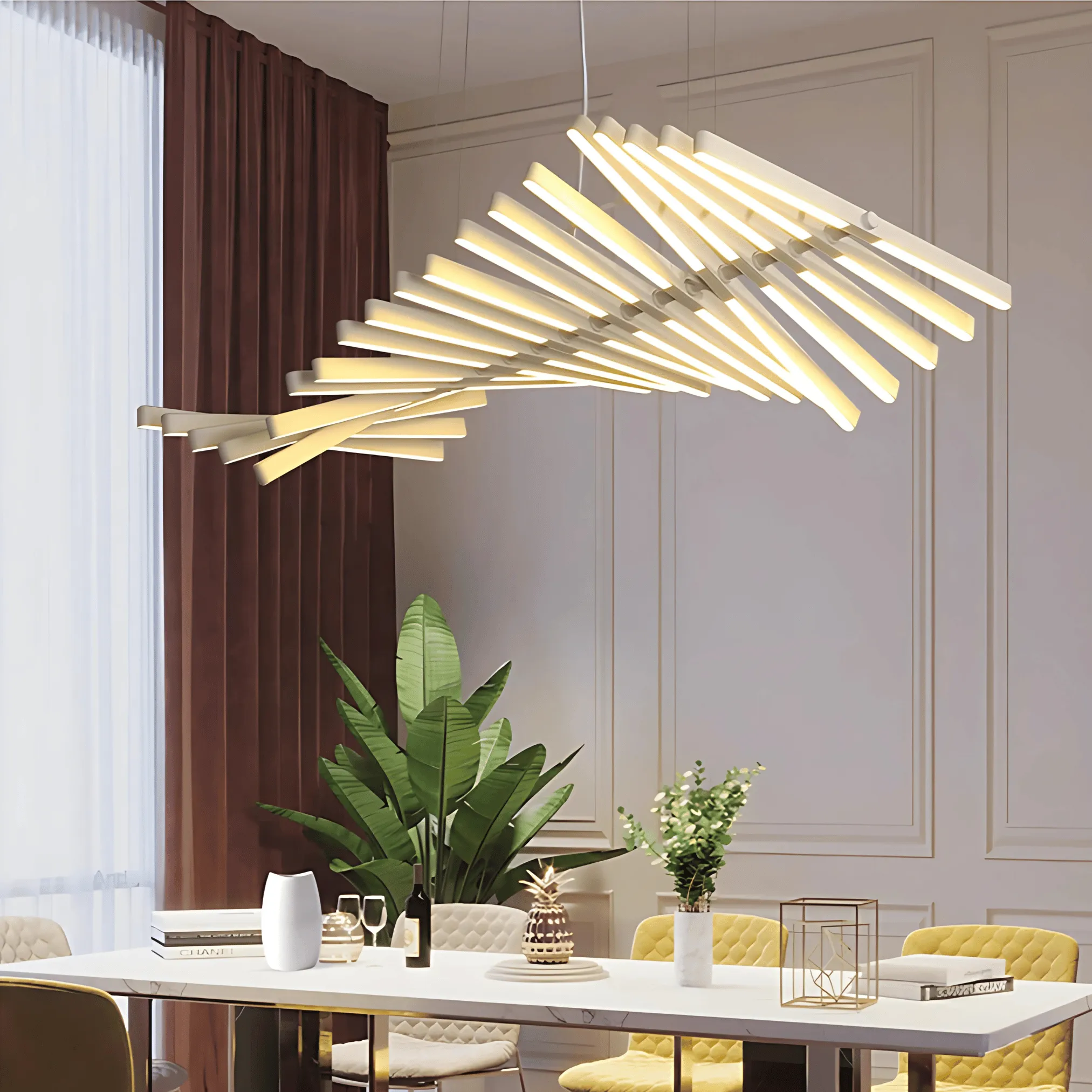 Horten - Customizable Form LED Ceiling Light Chandelier