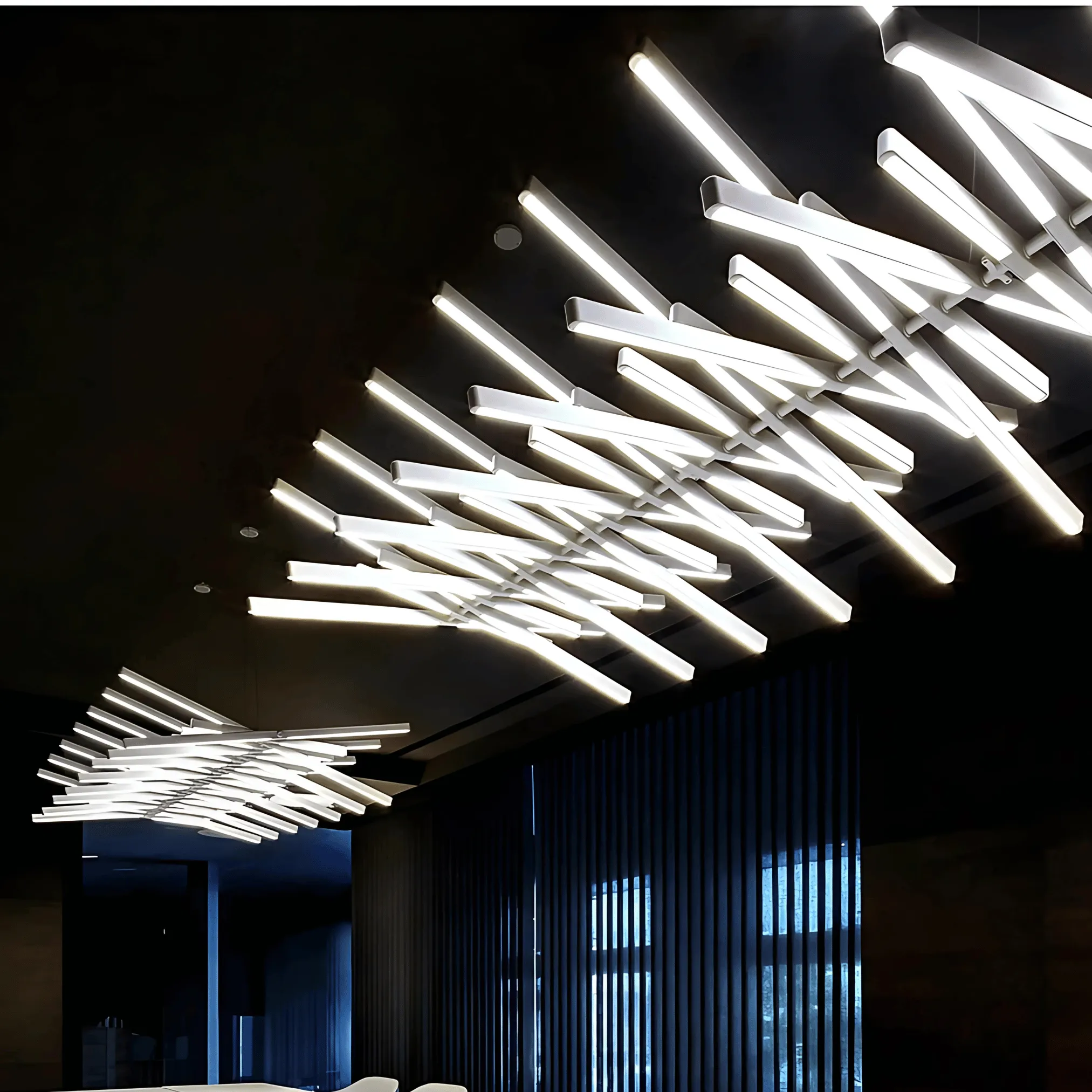 Horten - Customizable Form LED Ceiling Light Chandelier