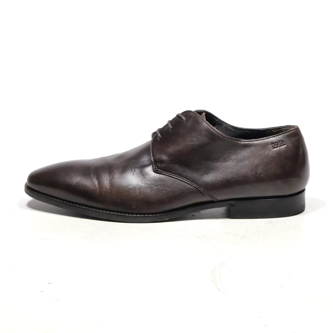 Hugo Boss Formal Lace Ups Leather Brown Colour For Men