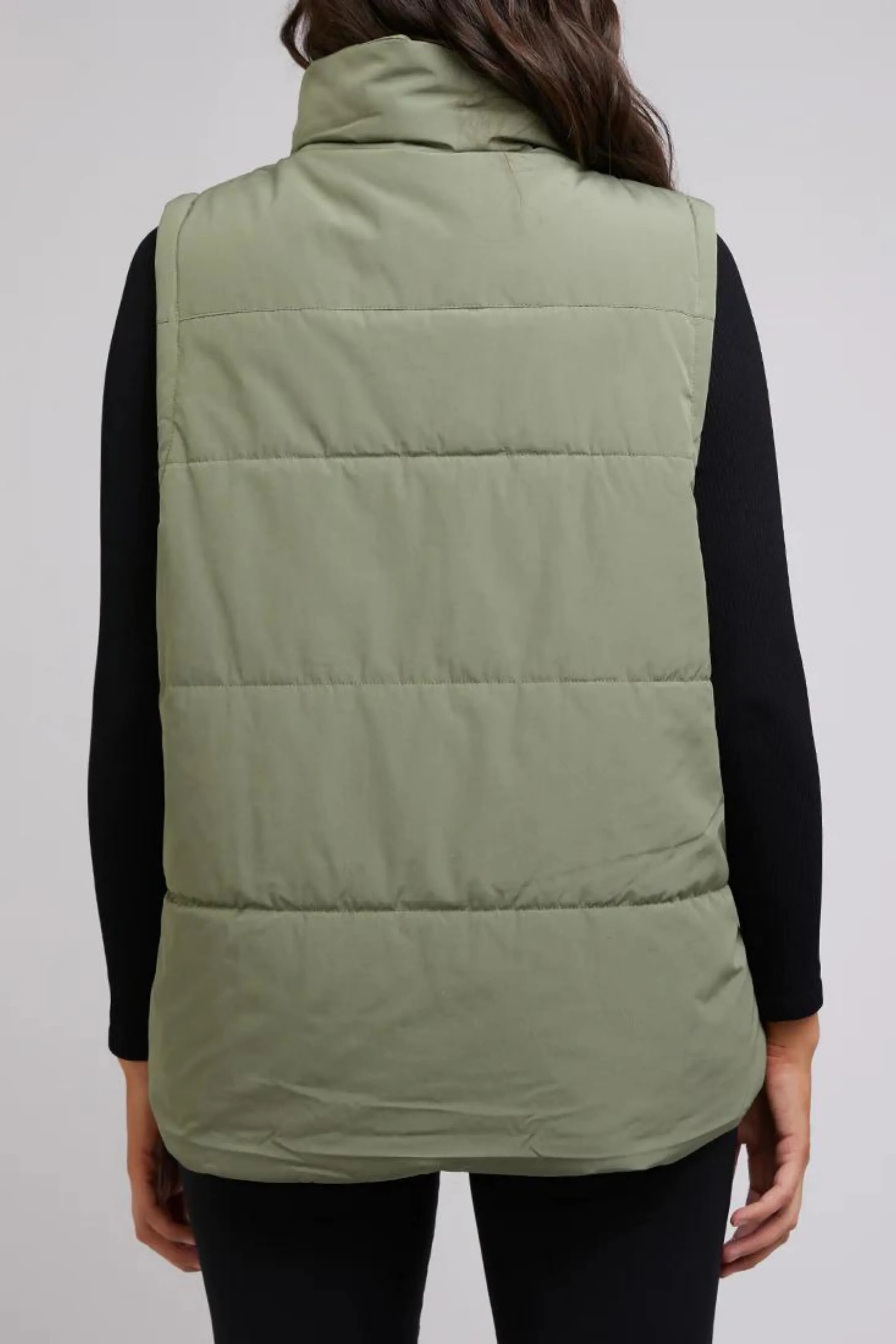 JORDAN PUFFER VEST - Khaki