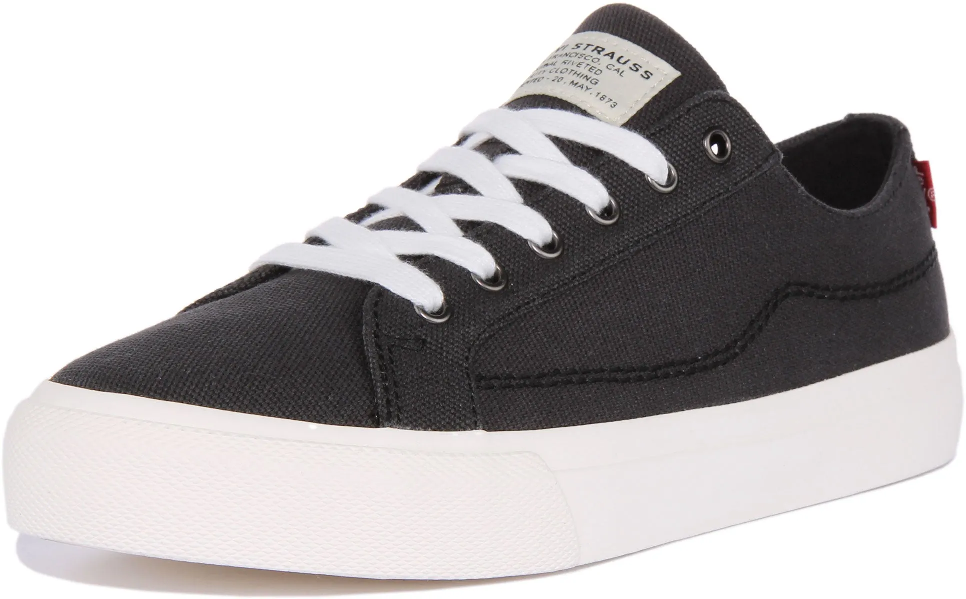 Levi Decon Lace In Black White For Men