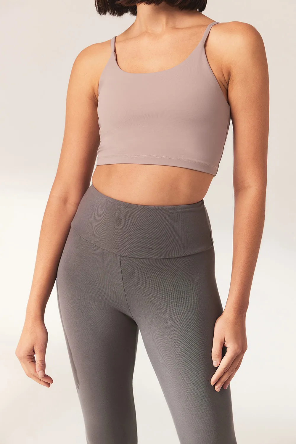 Lightweight Everyday High Waisted Leggings - Slate Green