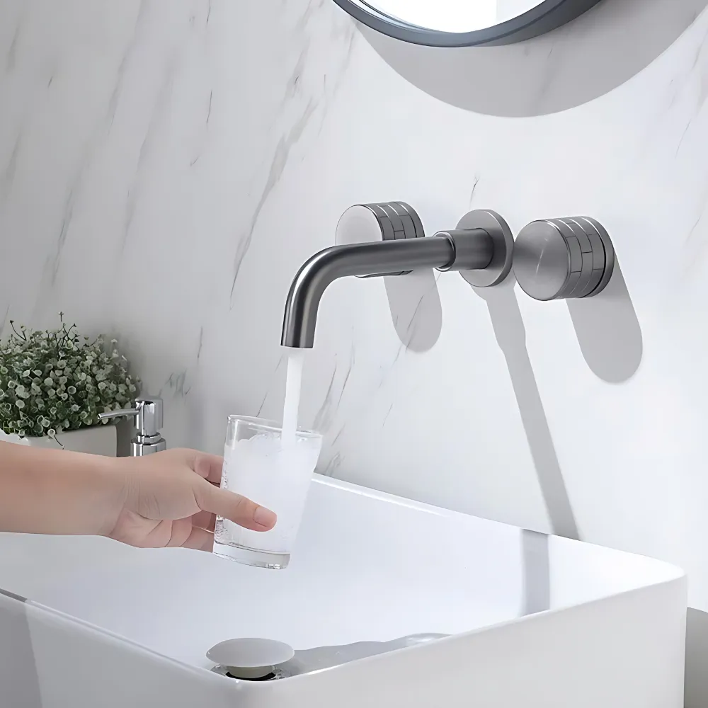 LUMINASTREAM / Wall-Mounted Bathroom Faucet