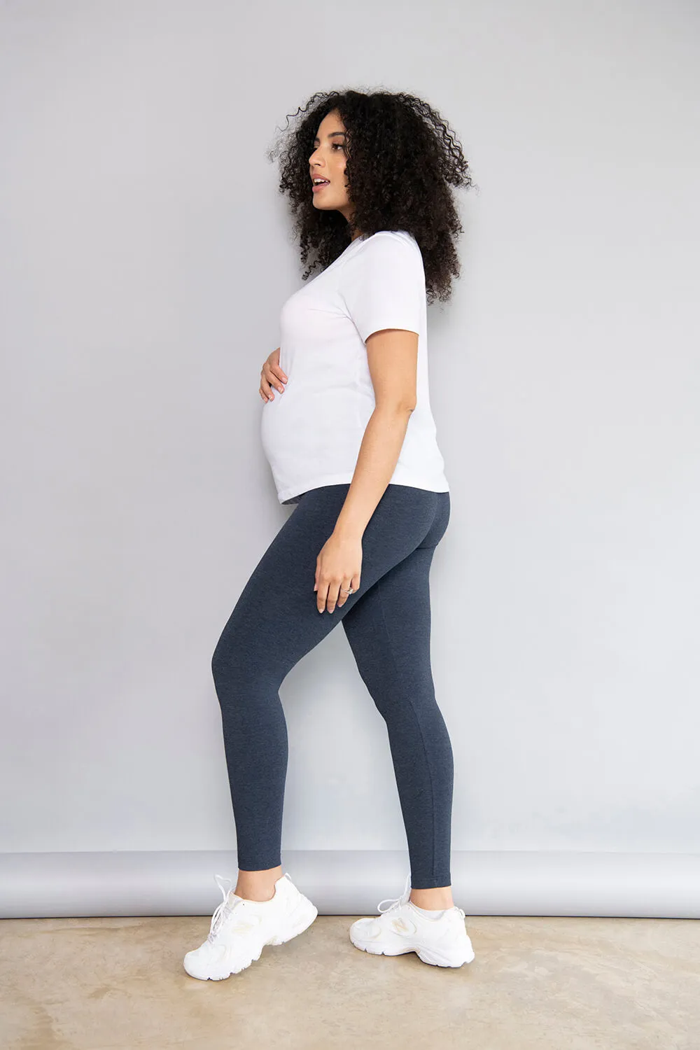 Maternity Everyday Leggings - Infinity Blue