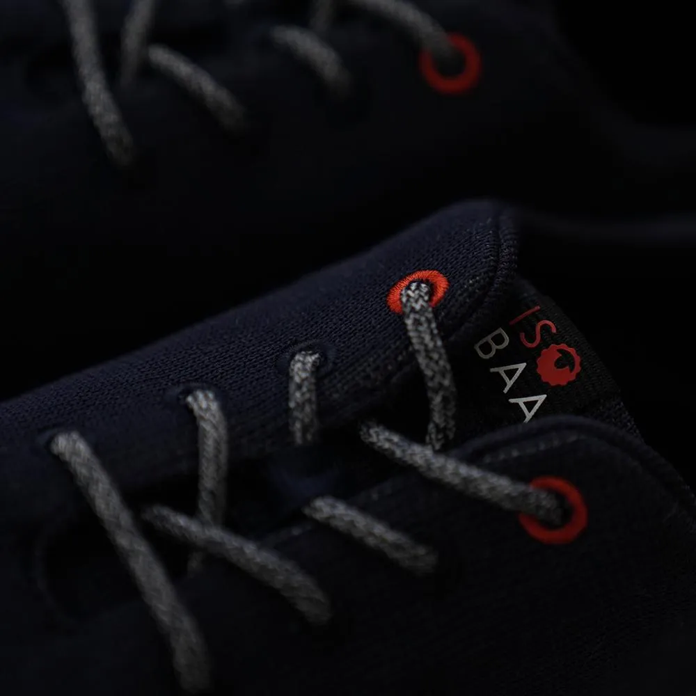 Merino Blend Trainers (Navy)