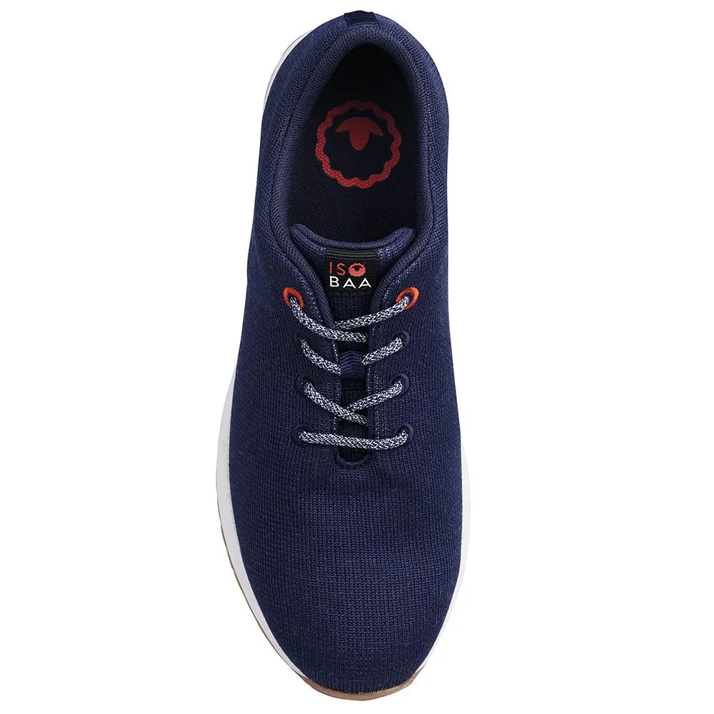 Merino Blend Trainers (Navy)