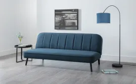 Miro Curved Back Sofabed - Blue