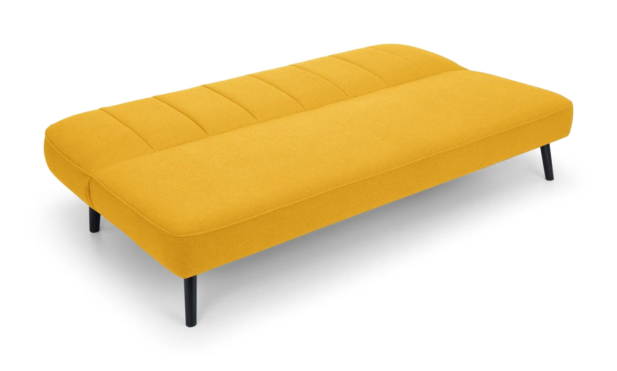 Miro Curved Back Sofabed - Mustard