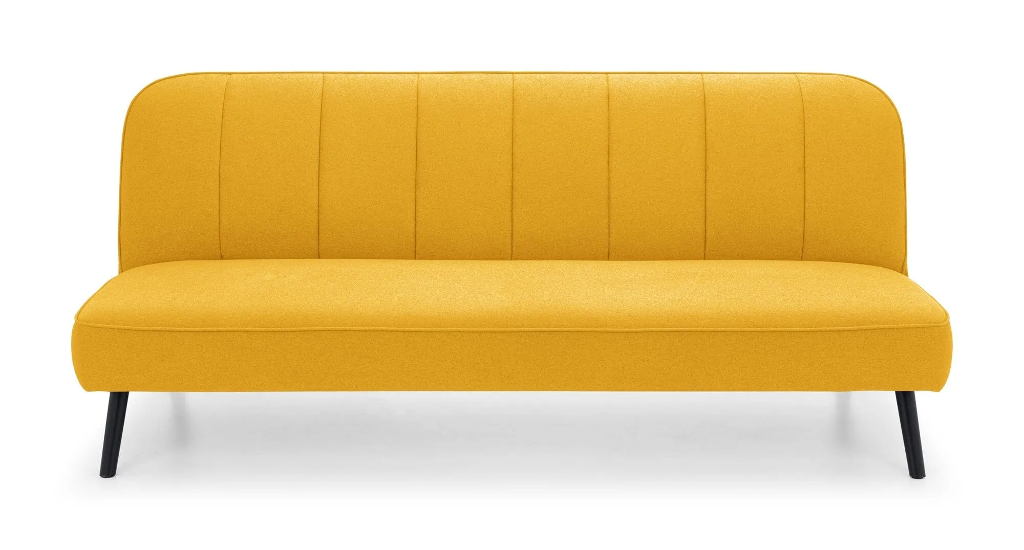 Miro Curved Back Sofabed - Mustard