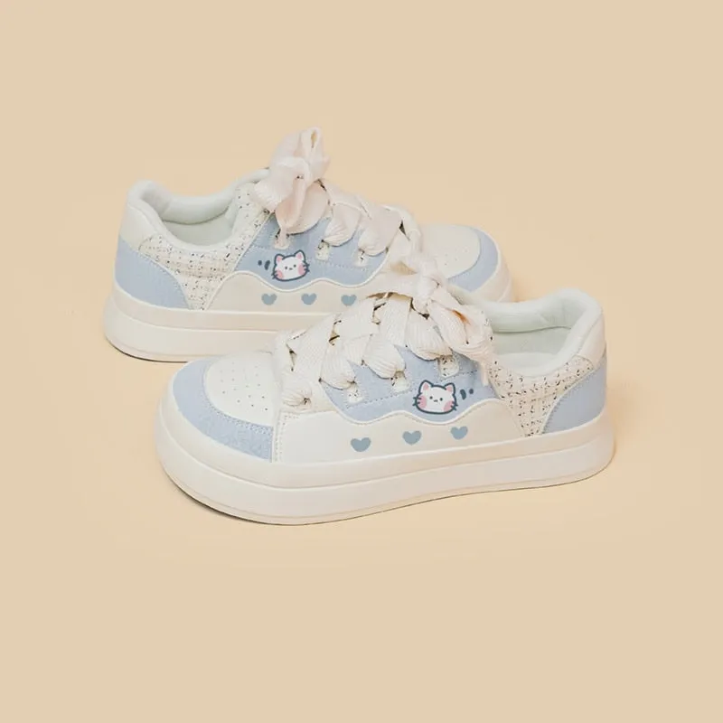 Neko Cat Chunky Sneakers